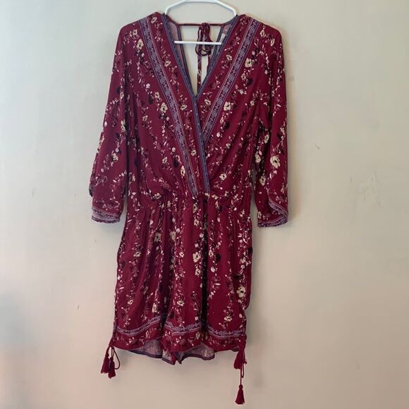 Skis are Blue magenta Talula romper Size L NWT - Picture 1 of 8